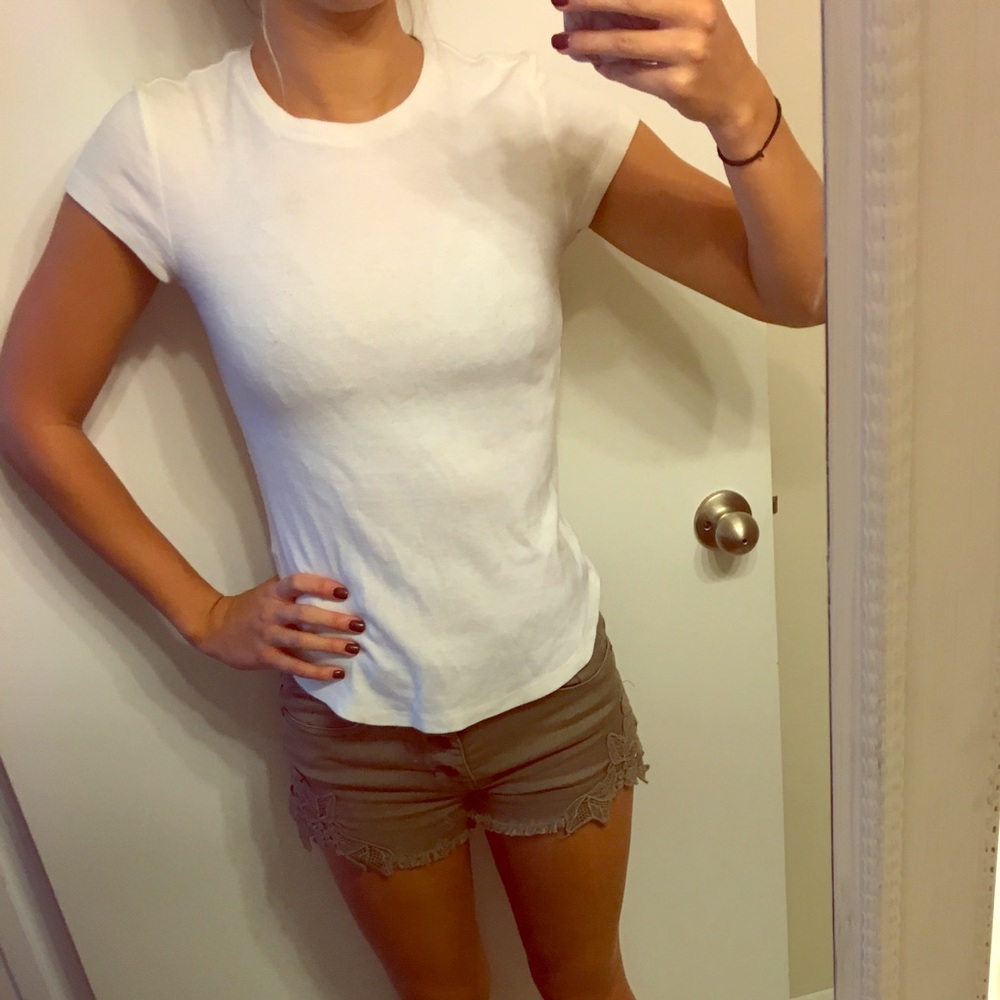 Rebecca Minkoff Ribbed T-shirt